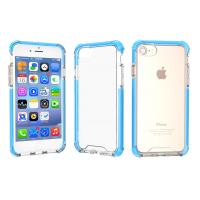 iPhone 6 | 6s | 7 | 7s | 8 Compatible Clear Case  (Blue)